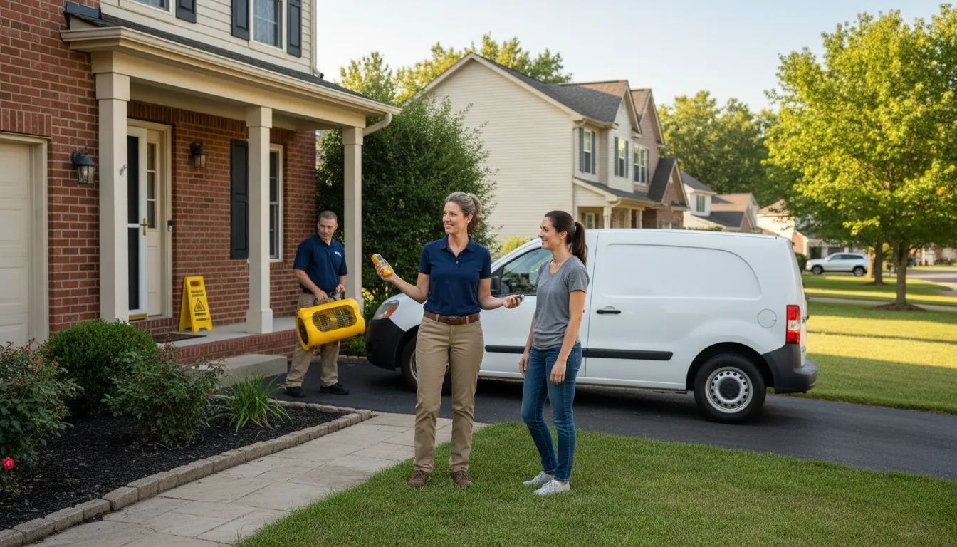 Water restoration image for Fire And Smoke Damage Restoration in East Moriches, NY